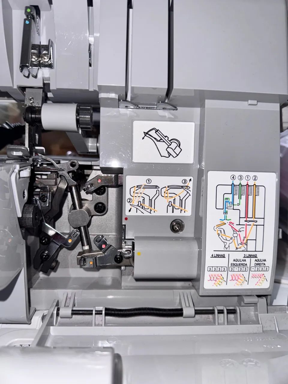 Overlock singer doméstica - Foto 4