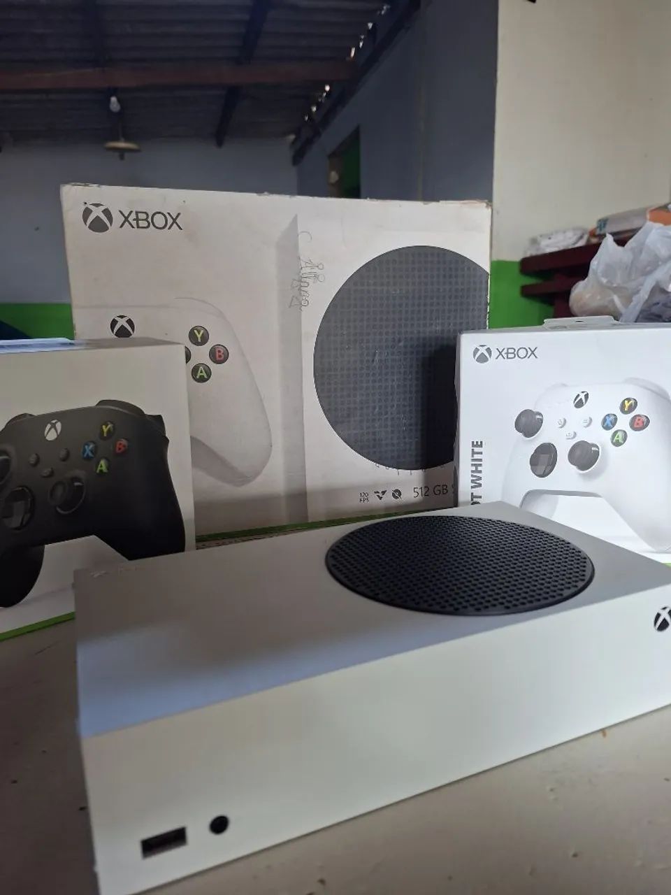 Vendo Xbox séries motivo de doença