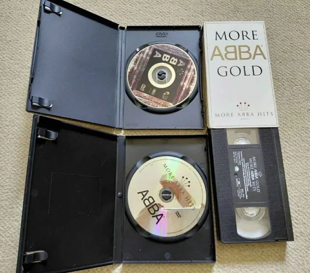 Coleção DVDs e VHS ABBA GOLD e More ABBA GOLD Original - Imperdível! - Foto 2
