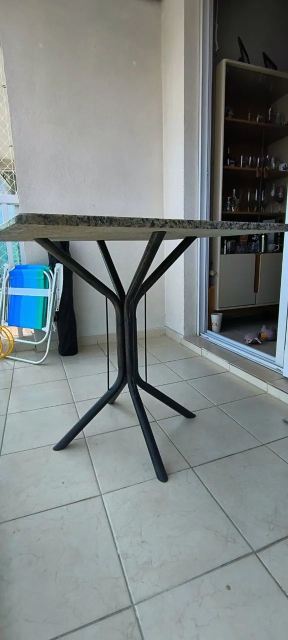 Mesa de pedra 70x80 - Foto 2