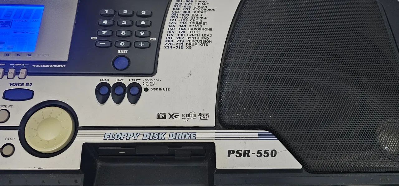 Teclado Yamaha PSR550 - Aceito troca  - Foto 3