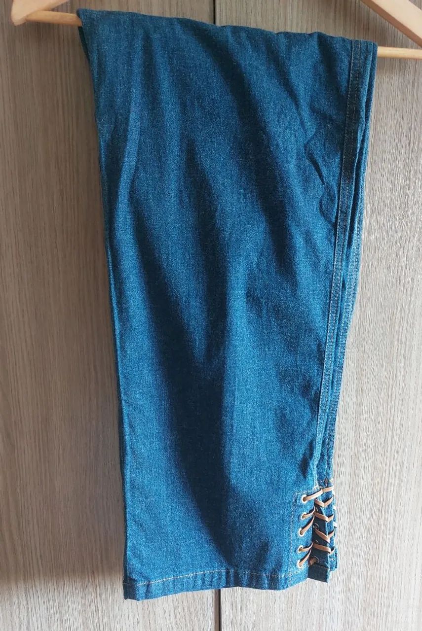Calça feminina jeans capri - Foto 2