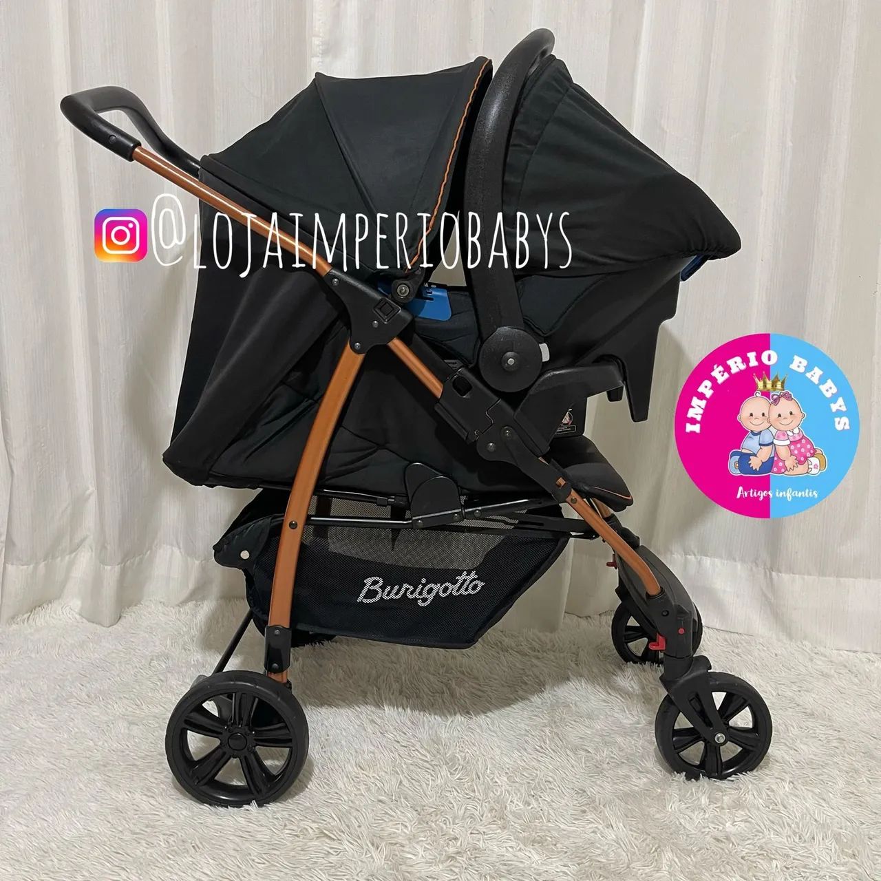 Kit carrinho de bebe 