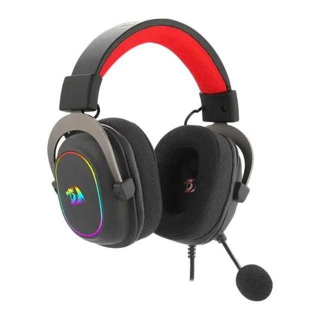 HEADSET GAMER REDRAGON ZEUS X SURROUND 7.1 RGB-H510 NOVO LACRADO!