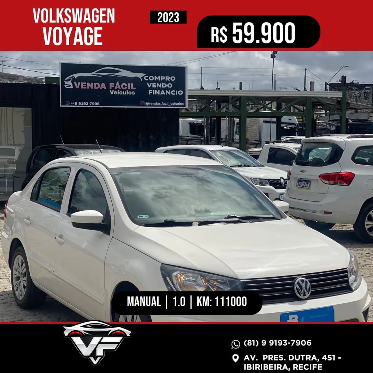 Volkswagen Voyage VOYAGE 1.0 Flex 12V 4p 2023