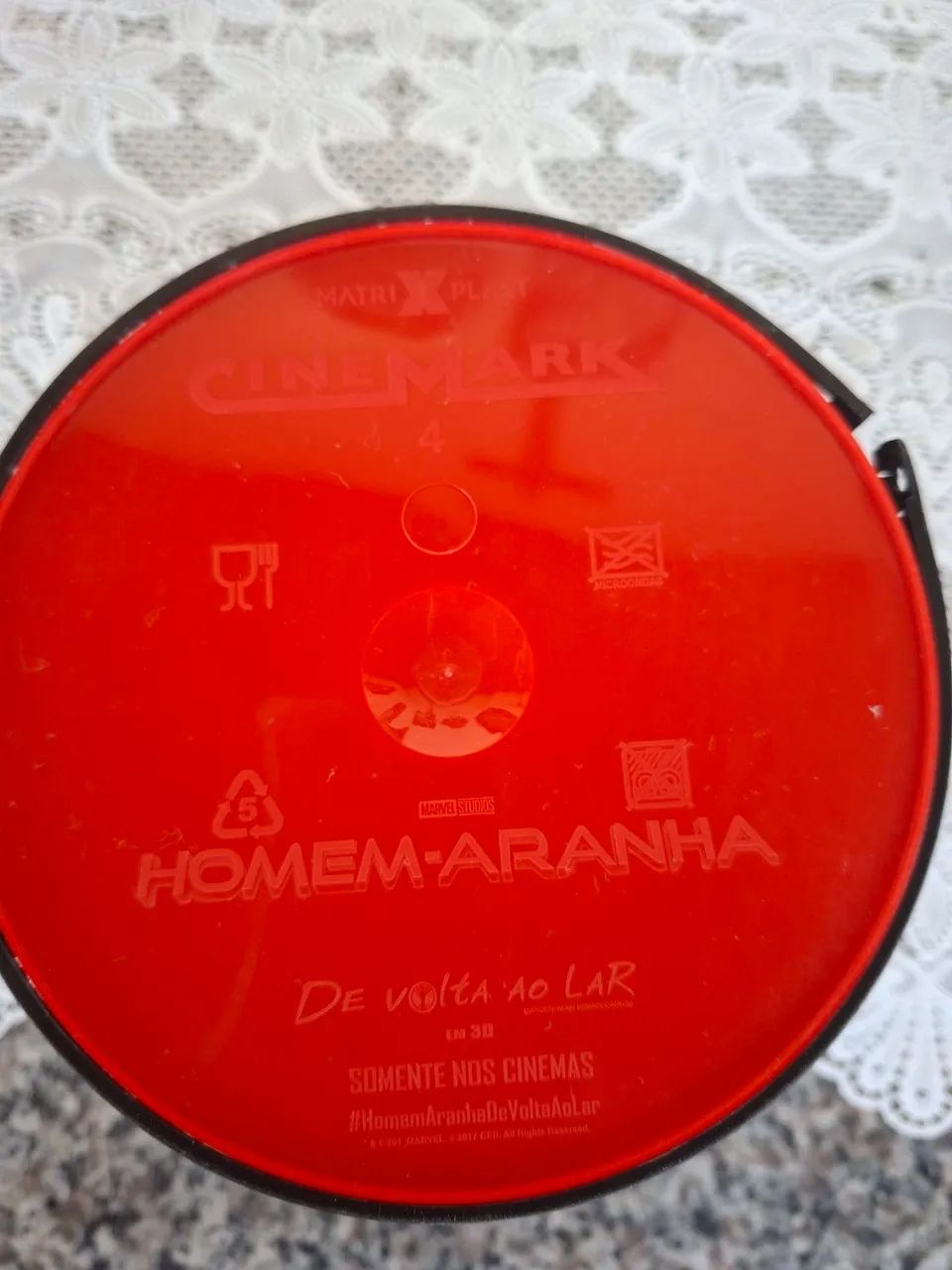 Homem Aranha balde de pipoca original  - Foto 2