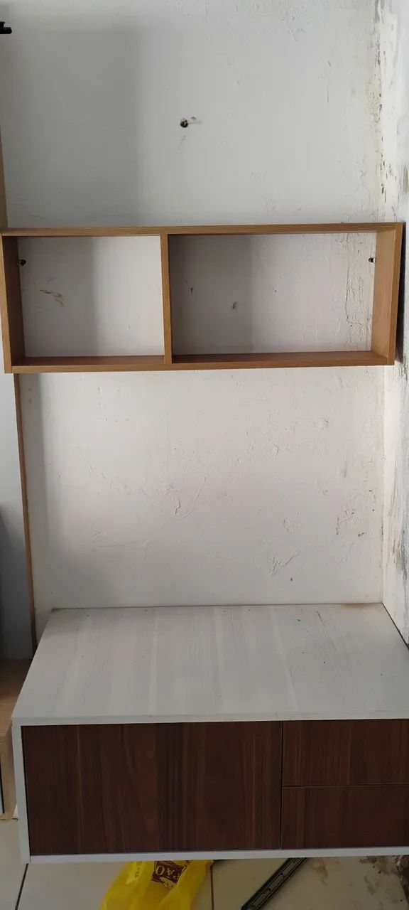 Módulo 1 porta 2 gavetas com nicho  - Foto 2