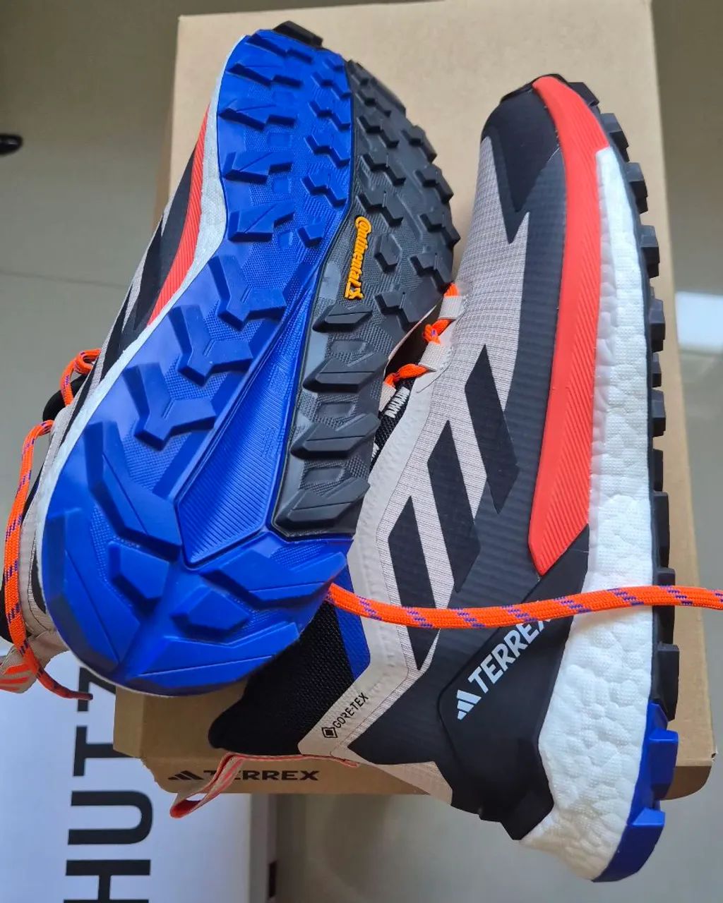 Tênis Adidas Trilha Terrex Free Hiker 2.0 Gore-tex tam 39