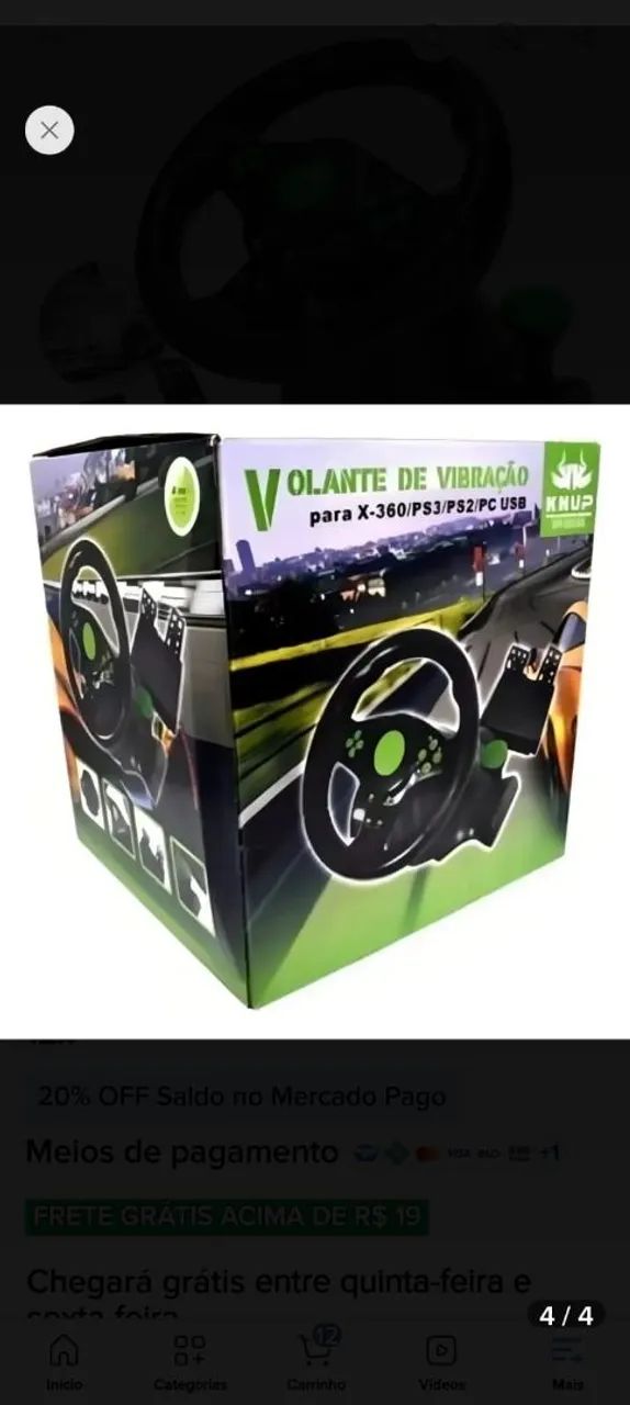 Volante para exbox