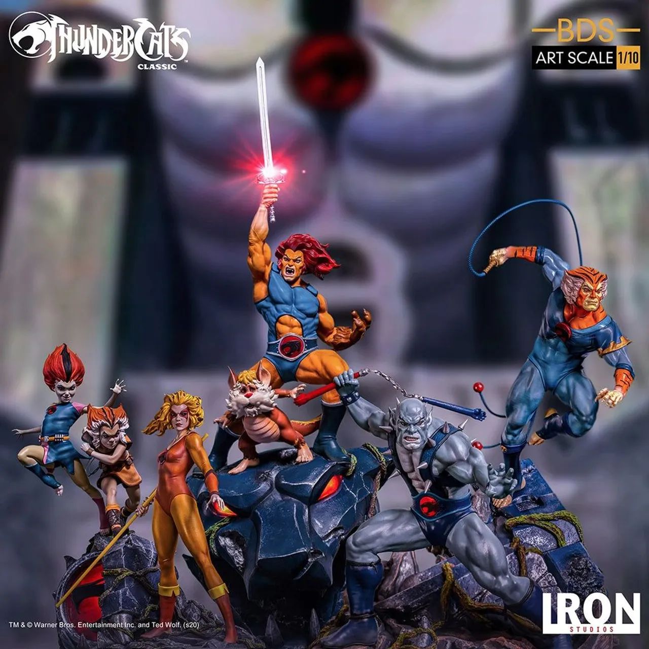 Thundercats Set Completo - Iron Studios 1/10