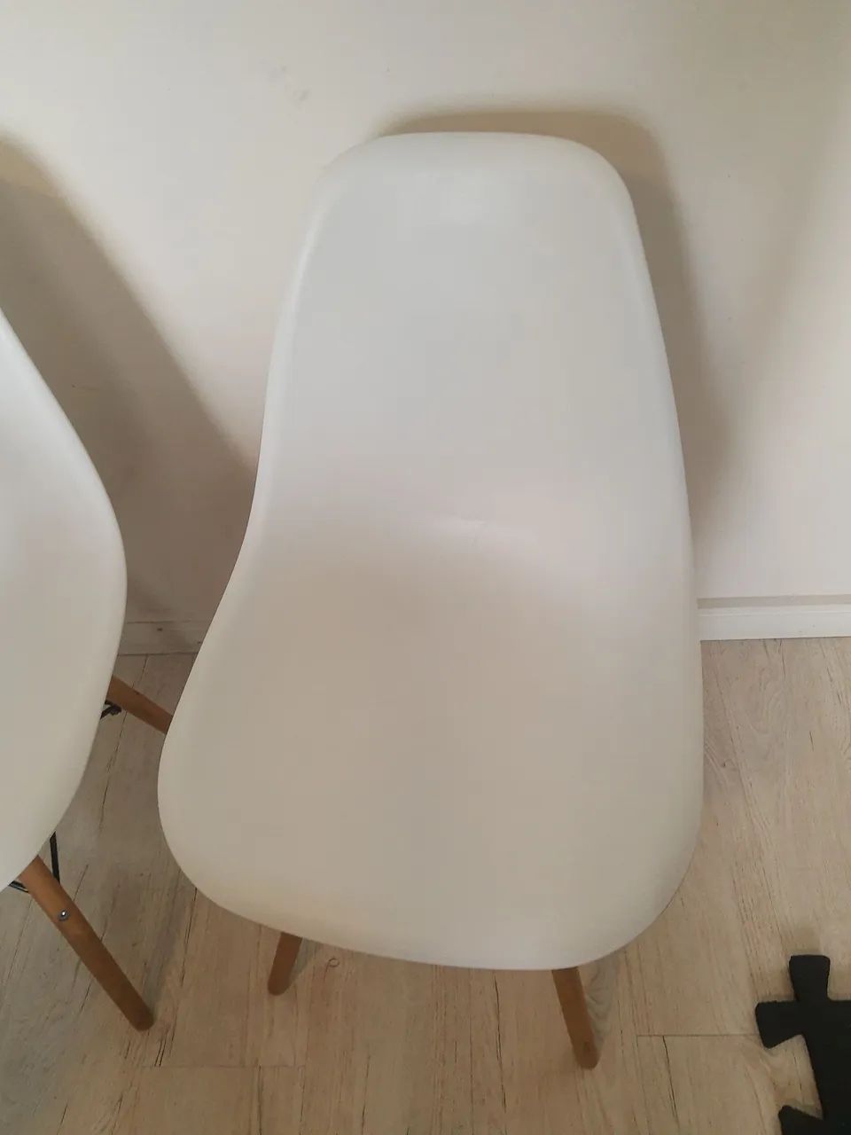 Par de cadeiras Eiffel brancas - Foto 3