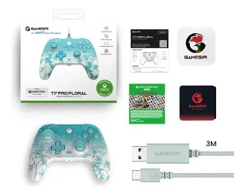 Controle GameSir T7 PRO Floral Edition  - Foto 2