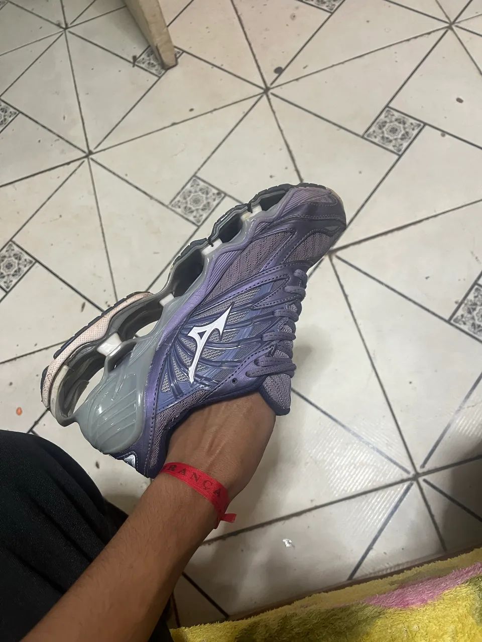 Mizuno pro 8 roxo  - Foto 2