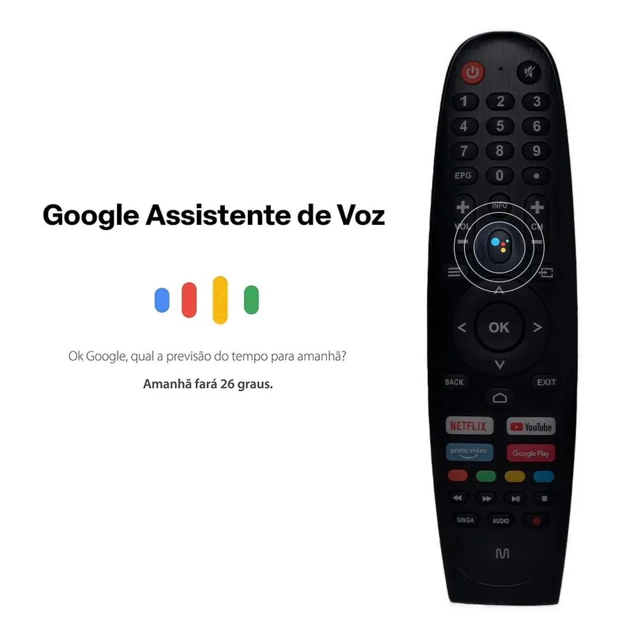 Smart TV 32" HD Multi com Android TV - Foto 3