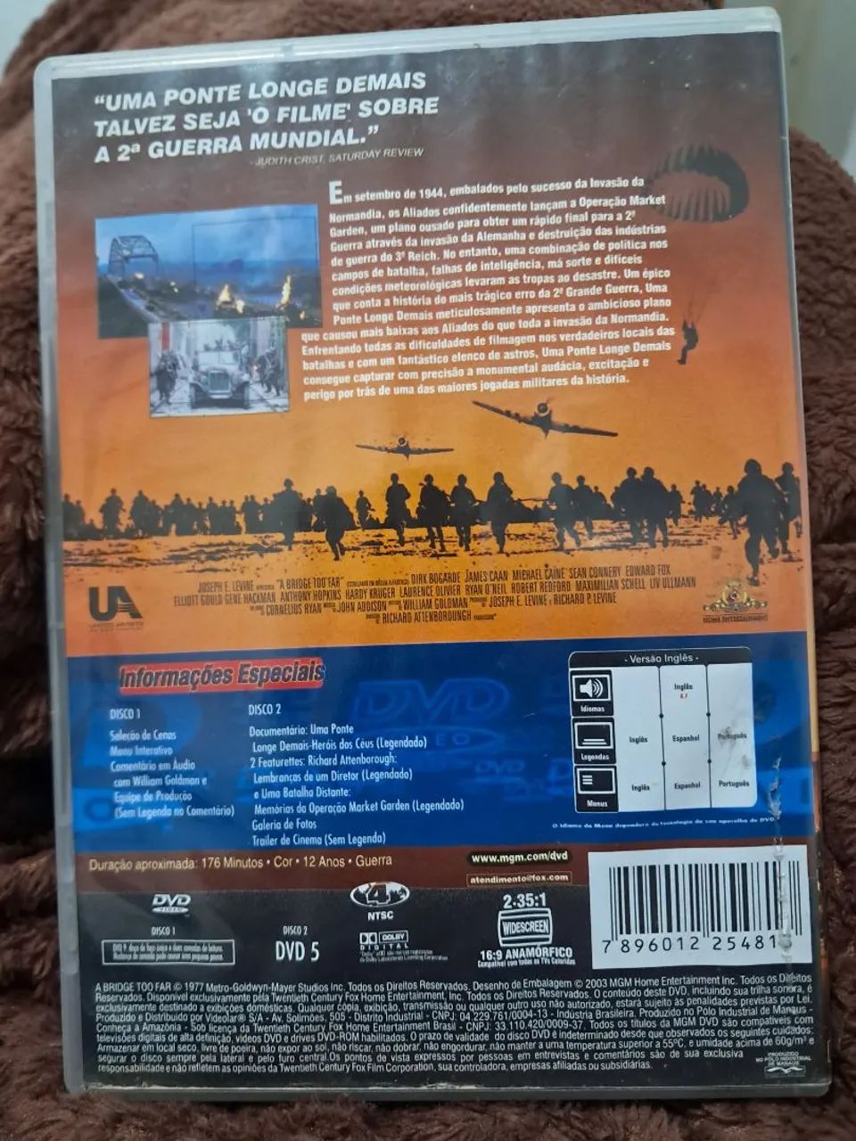 Dvd Uma ponte longe demais - Foto 2
