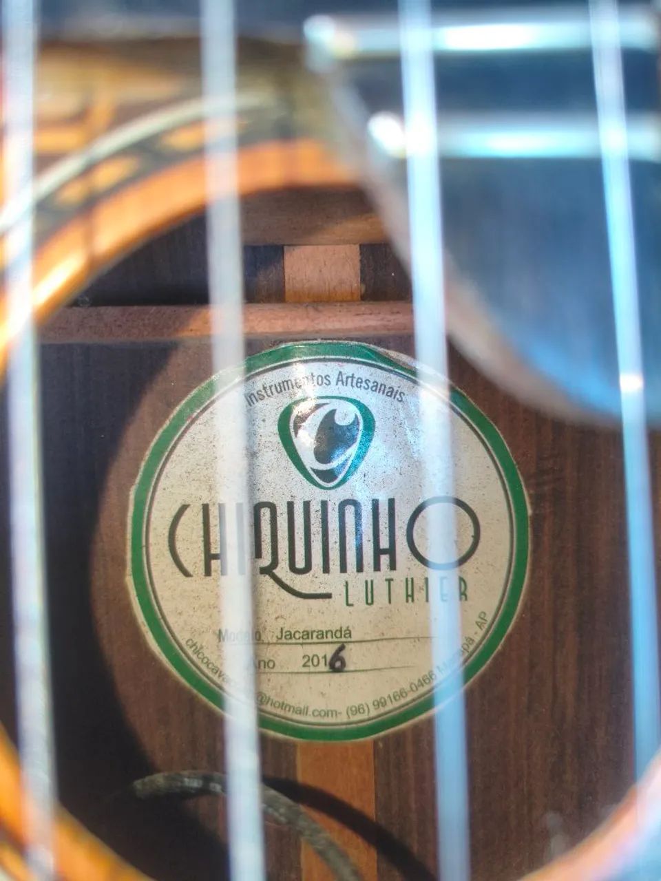 Cavaquinho luthier chiquinho jacarandá  - Foto 2