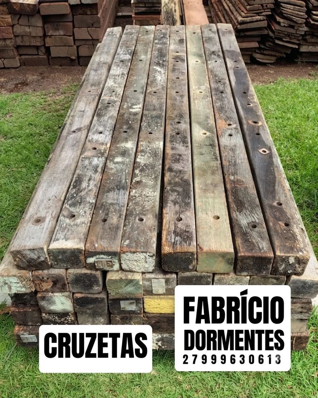 Cruzetas de Madeiras