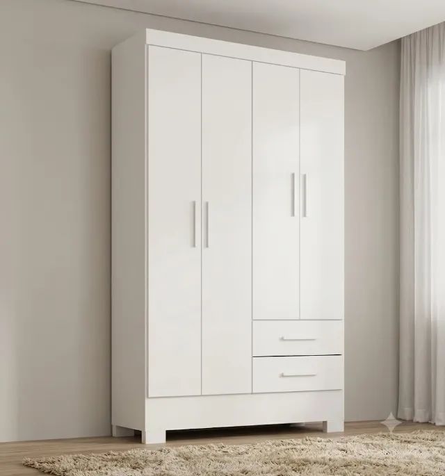 Guarda Roupa Imperatriz Branco Em Estoque