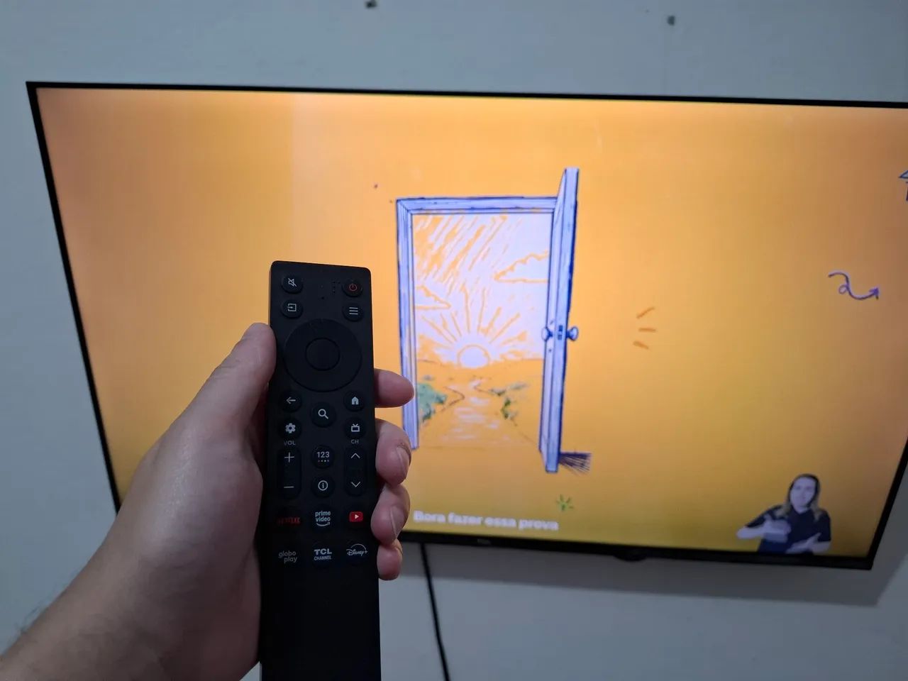 Smart TV tcl 40 seminova - Foto 2