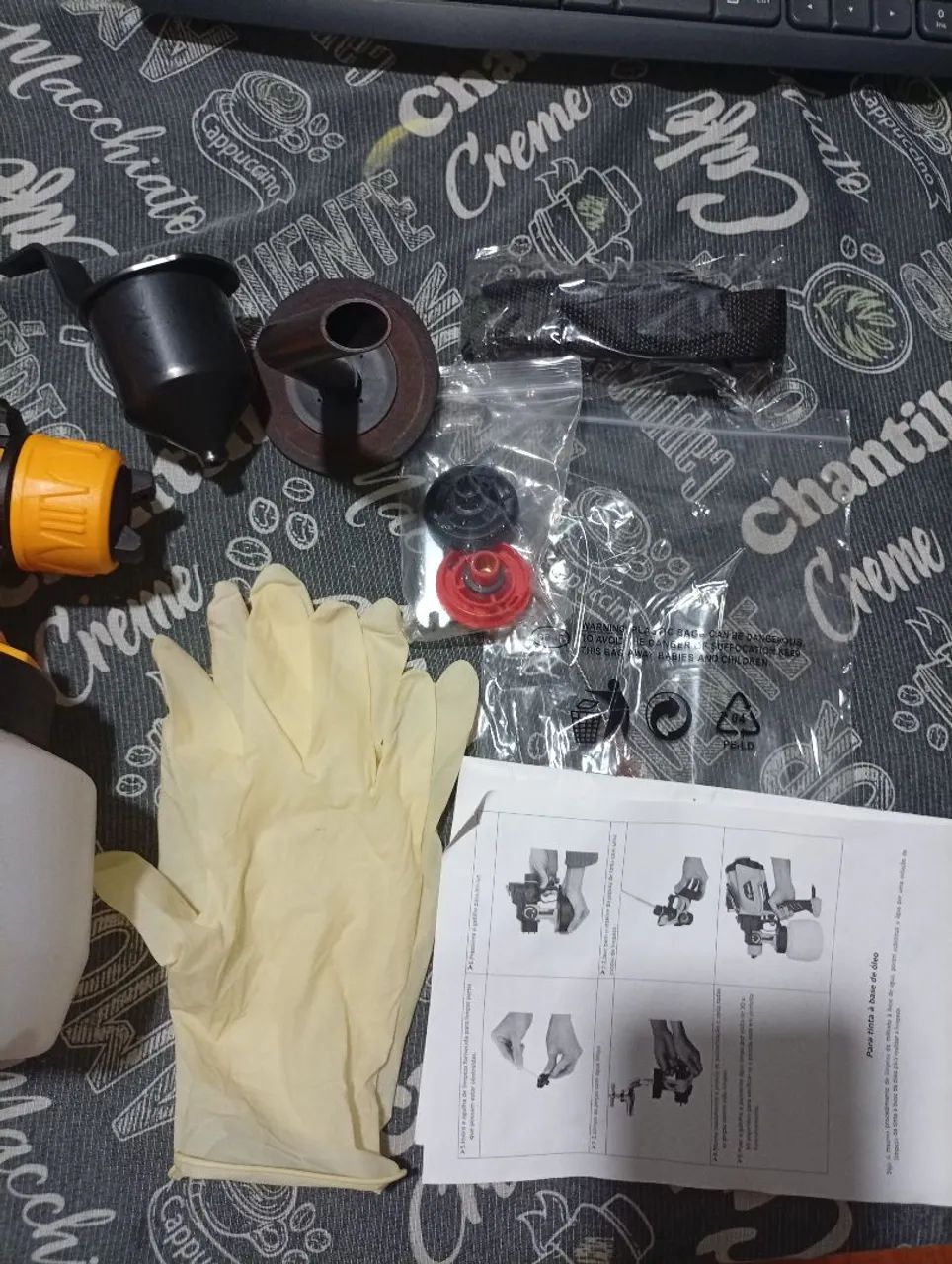 Pistola de pintura pulverizador deko - Foto 2