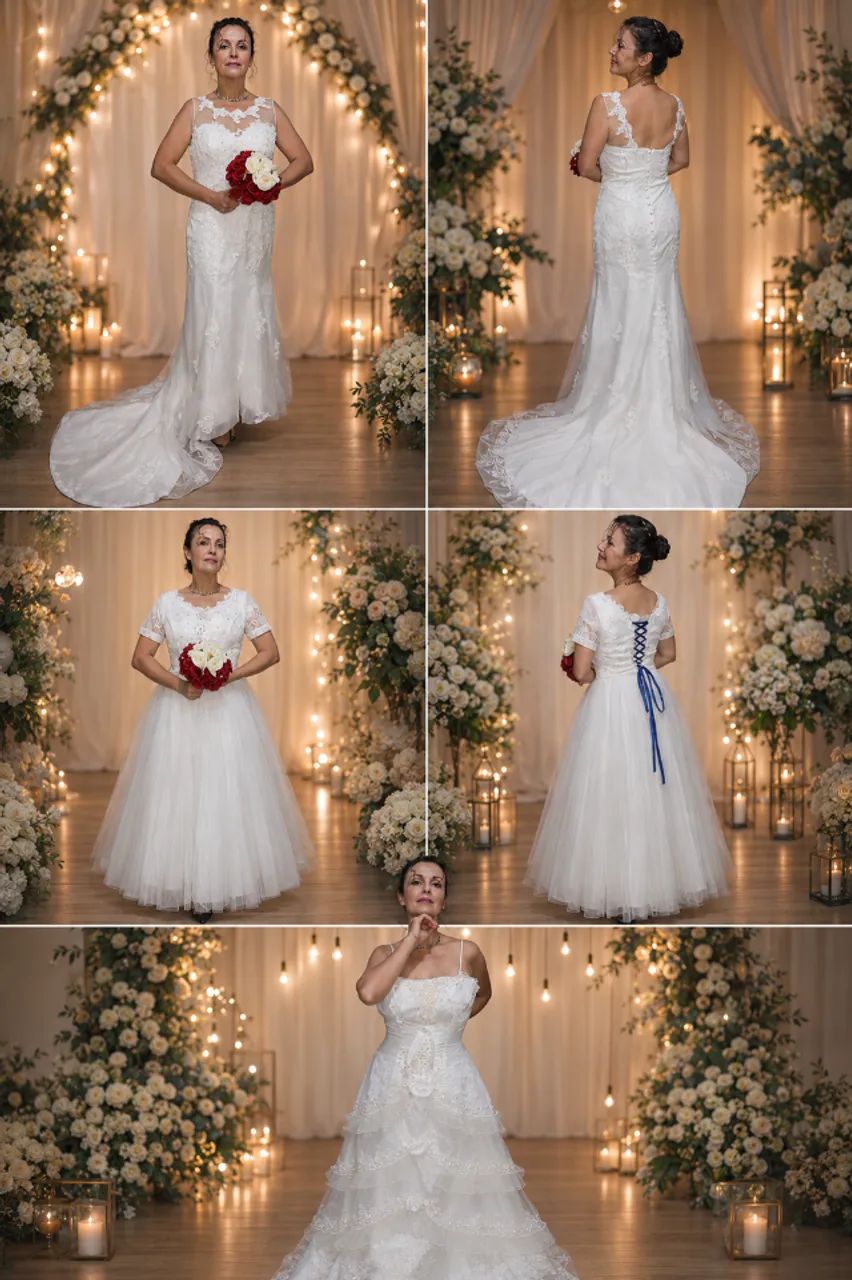 LINDO VESTIDO DE NOIVA  - Foto 4