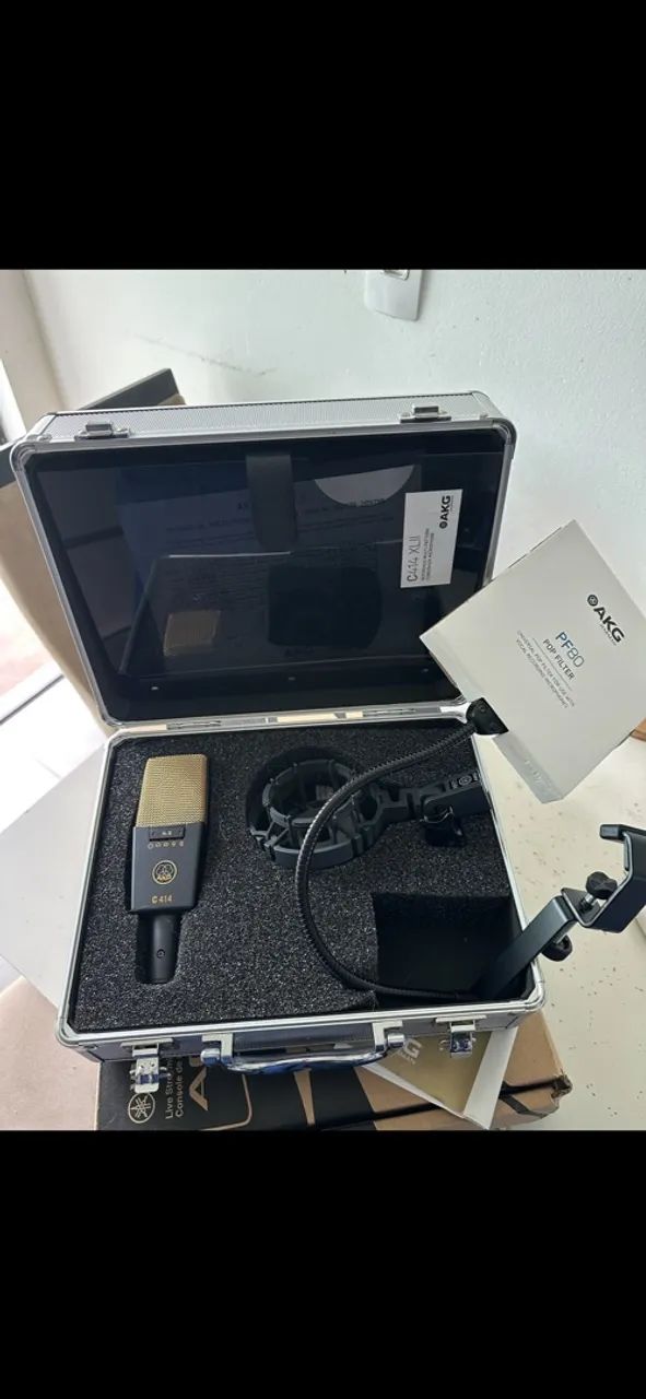 Microfone condensador AKG c414 xlii  - Foto 4