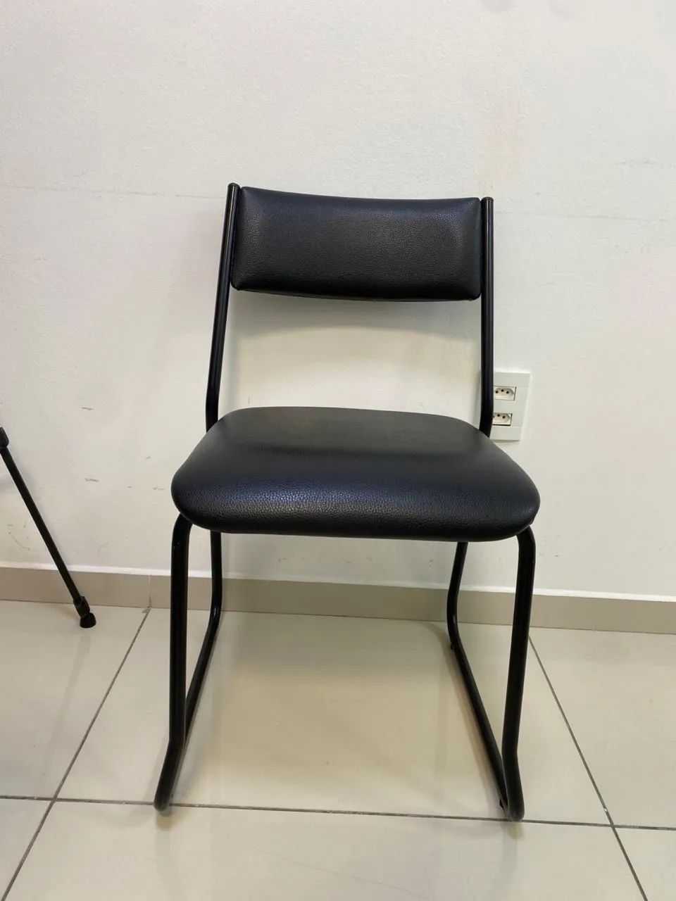 Cadeira com estofamento 