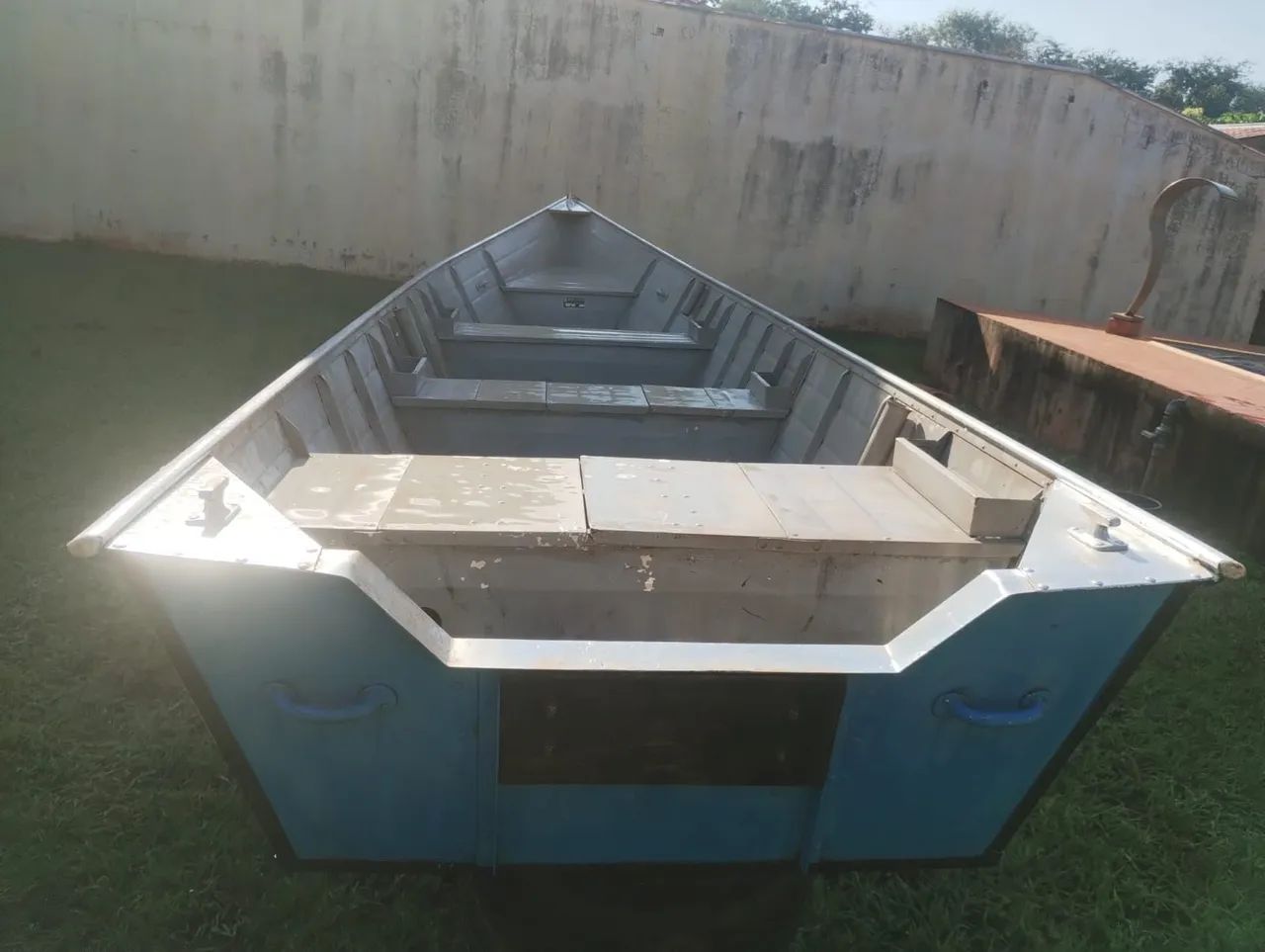 Barco Alumínio 6m Borda Alta - Foto 4