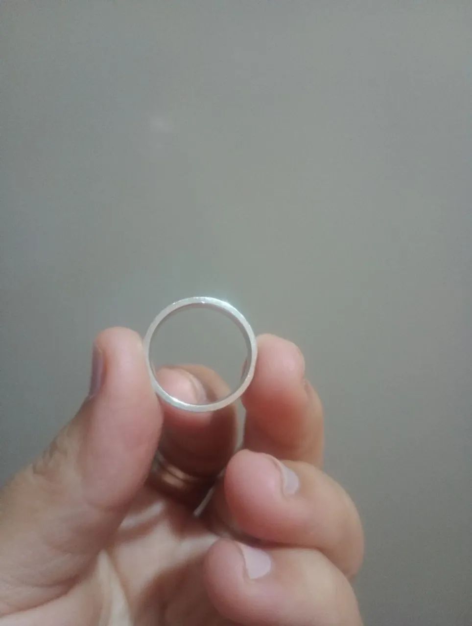 Vendo par de alianças de prata  - Foto 3