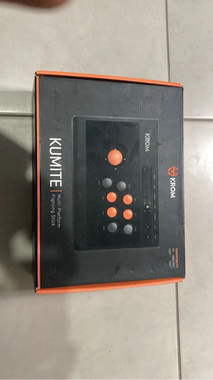 Controle arcade Kumite Krom