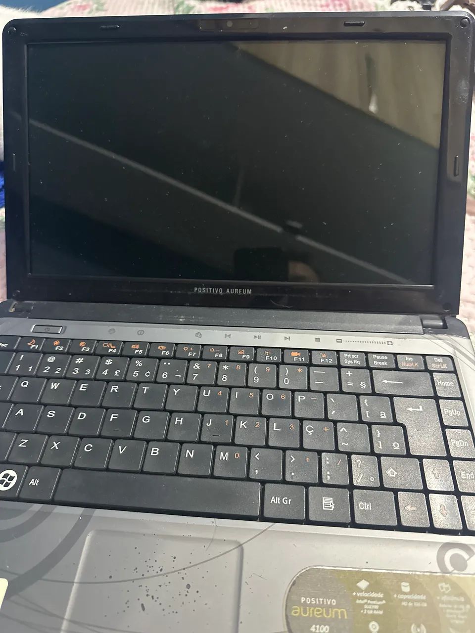 Notebook positivo 4100 retirada peça  - Foto 2