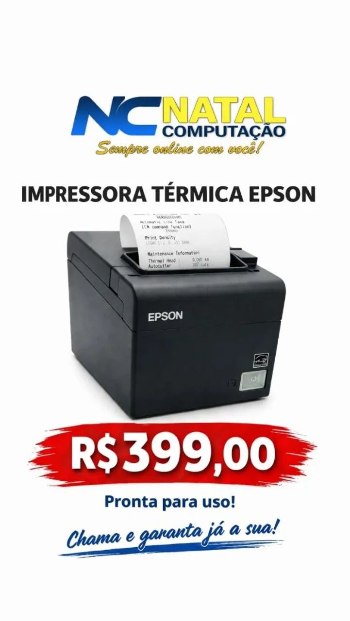 Impressora t érmica Epson  - Foto 2