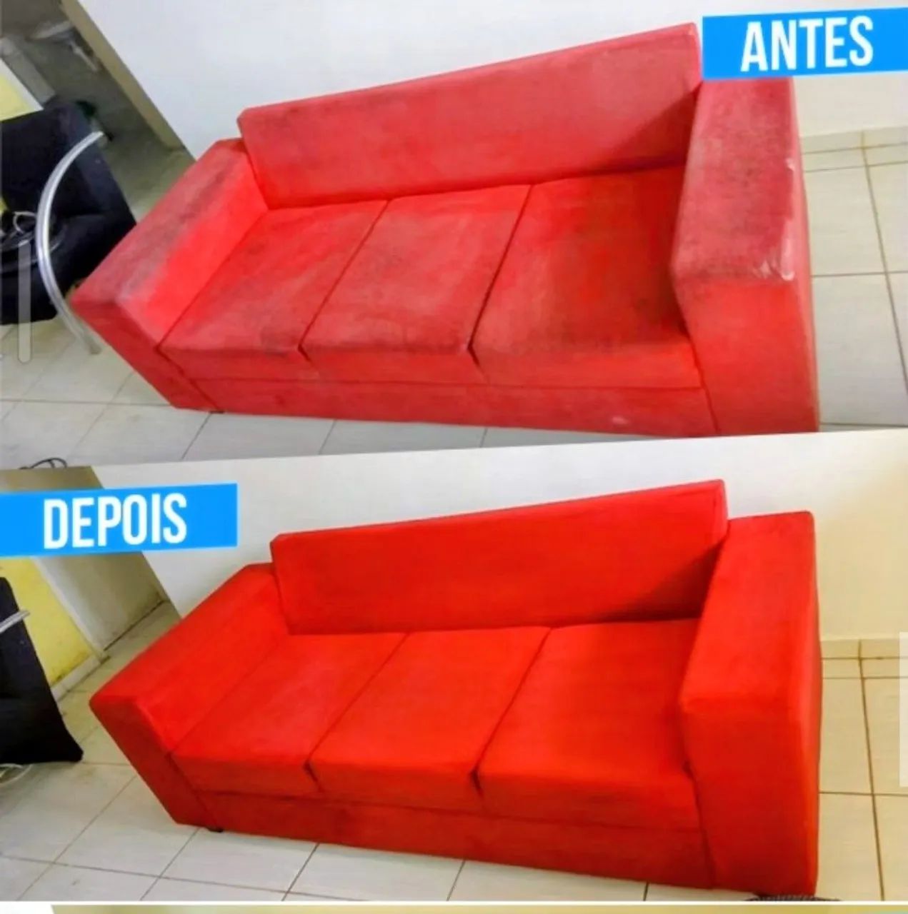Lavagem a seco de estofados.  - Foto 3