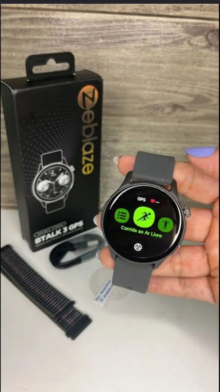 Relógio smartwatch com GPS - Zeblaze  - Foto 3