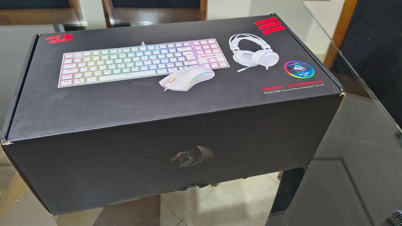 Kit Redragon Gaming Essentials Branco