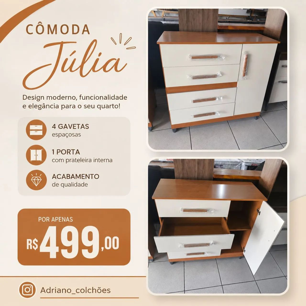 Cômoda Júlia 