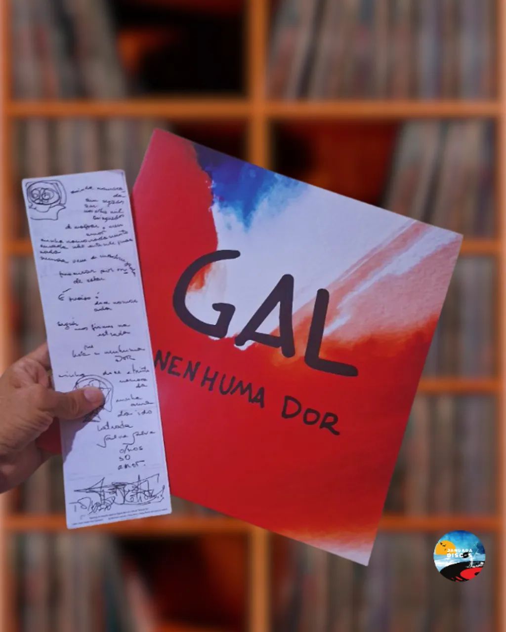 Vinil LP Gal Costa Nenhuma dor NOVO - Foto 3