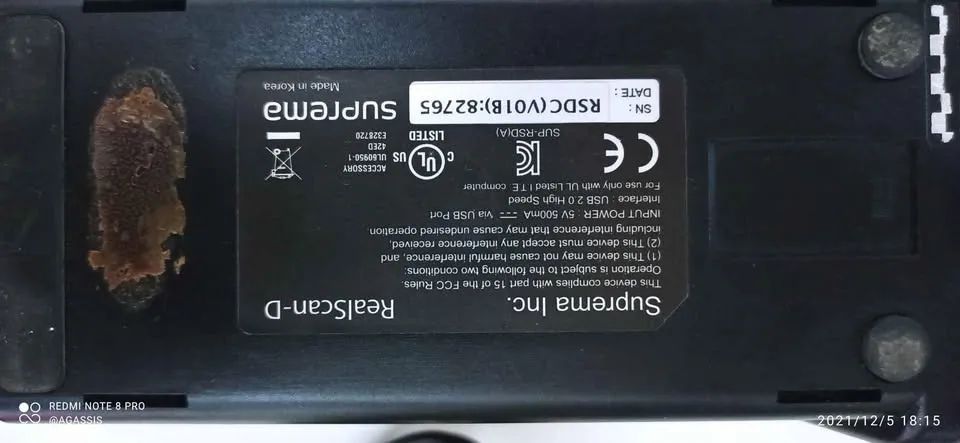 Leitor Biométrico - Foto 2