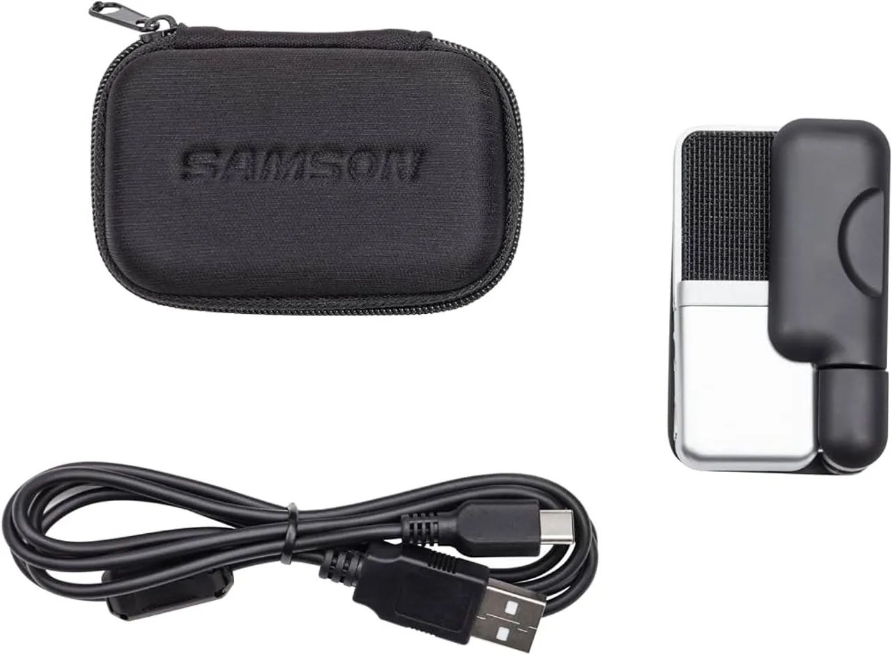 Microfone Condensador USB Samson Go Mic - Foto 4