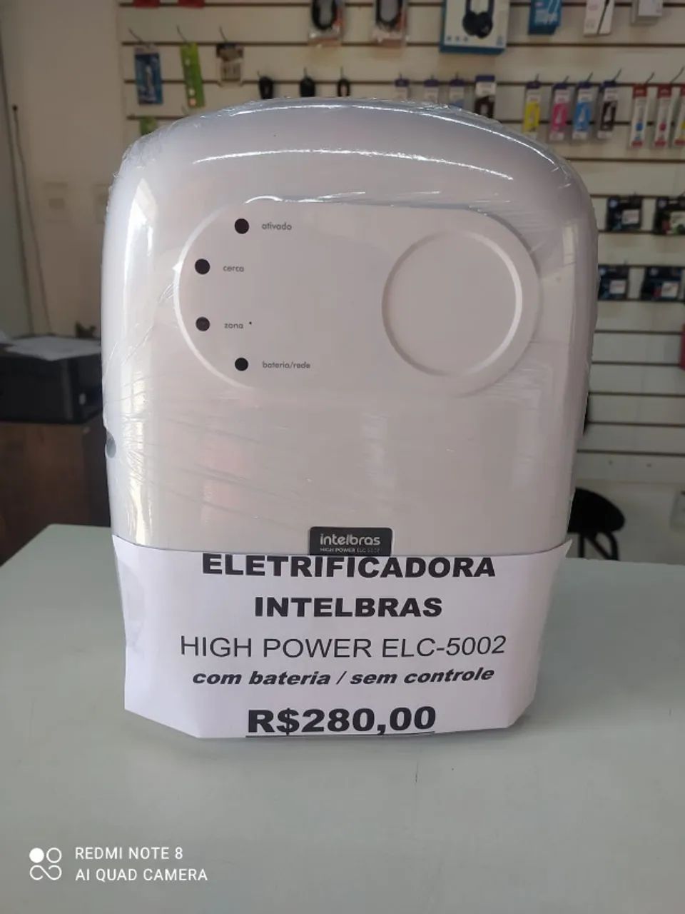 Eletrificadora Intelbras ELC5002 com bateria 