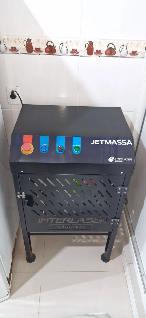 masseira jetmassa interlaser preta 10kg - Foto 2
