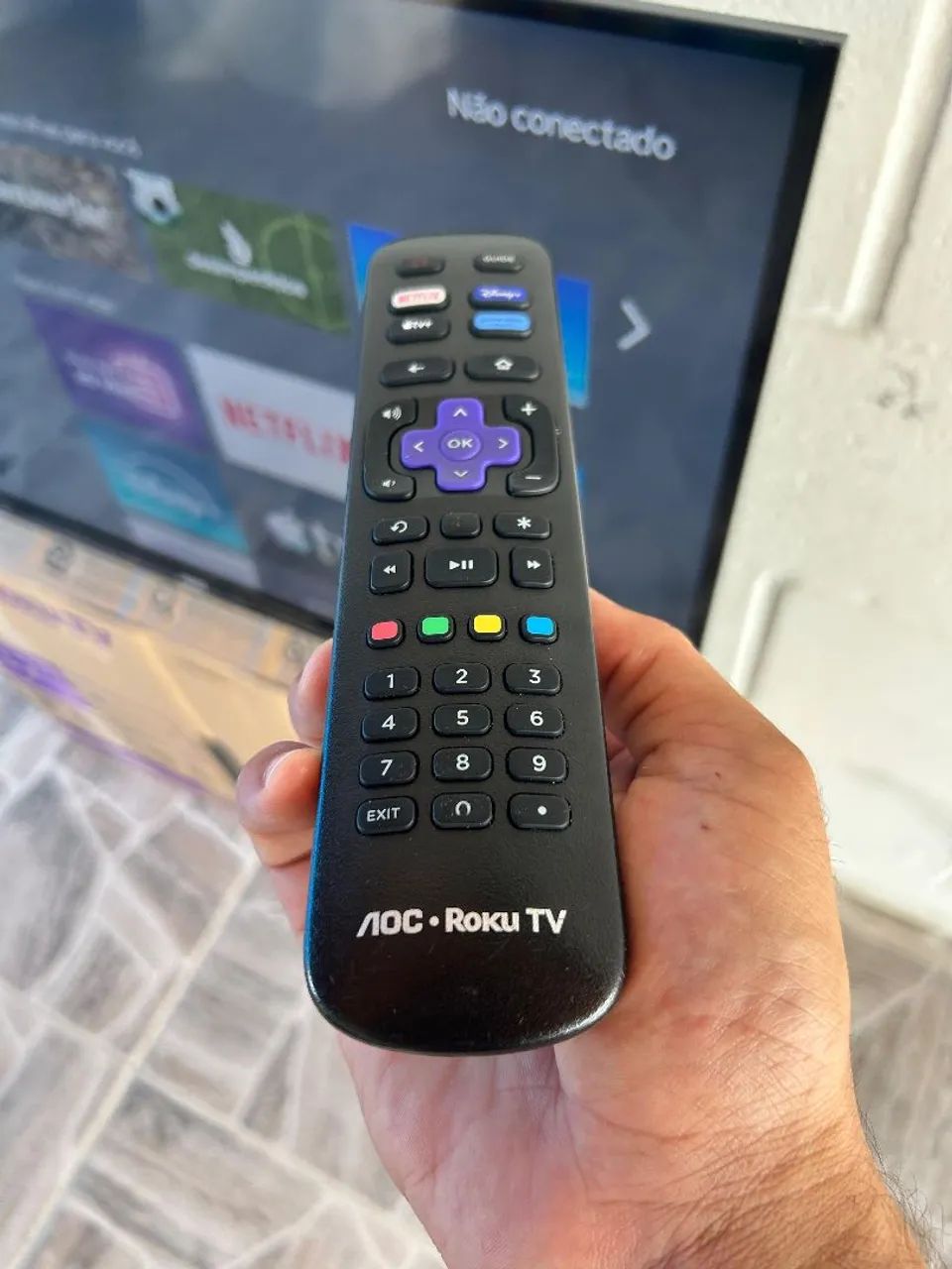TV SMART AOC 32 POLEGADAS Roku FullHD  - Foto 2
