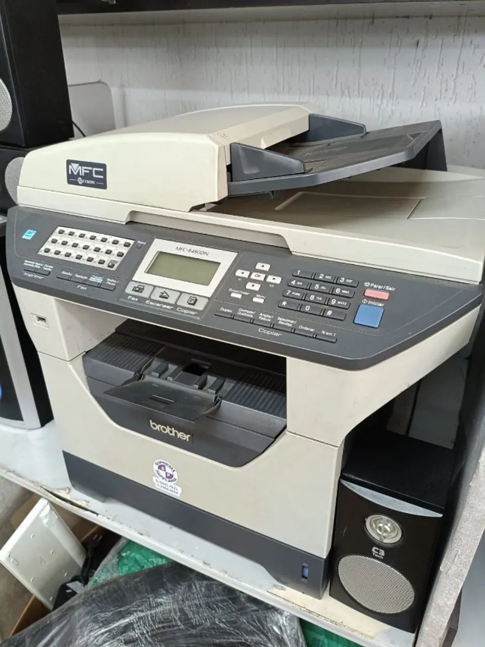 IMPRESSORA E COPIADORA MULTIFUNCIONAL BROTHER MFC 8480 DN - Foto 2