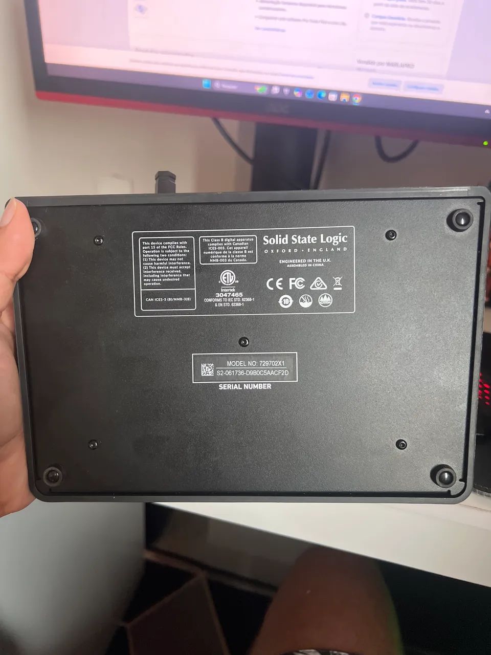 Interface de áudio s ólid  status logic ssl 2 24 bit - Foto 2