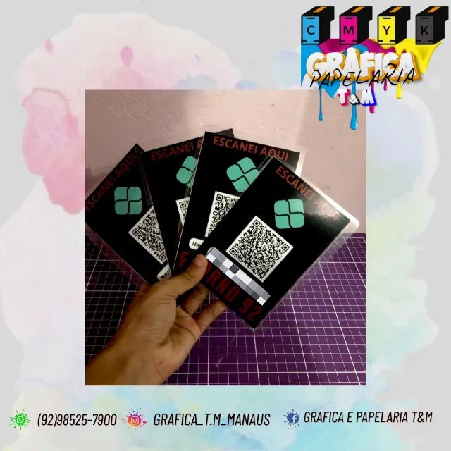 plaquinha pix - QRcode