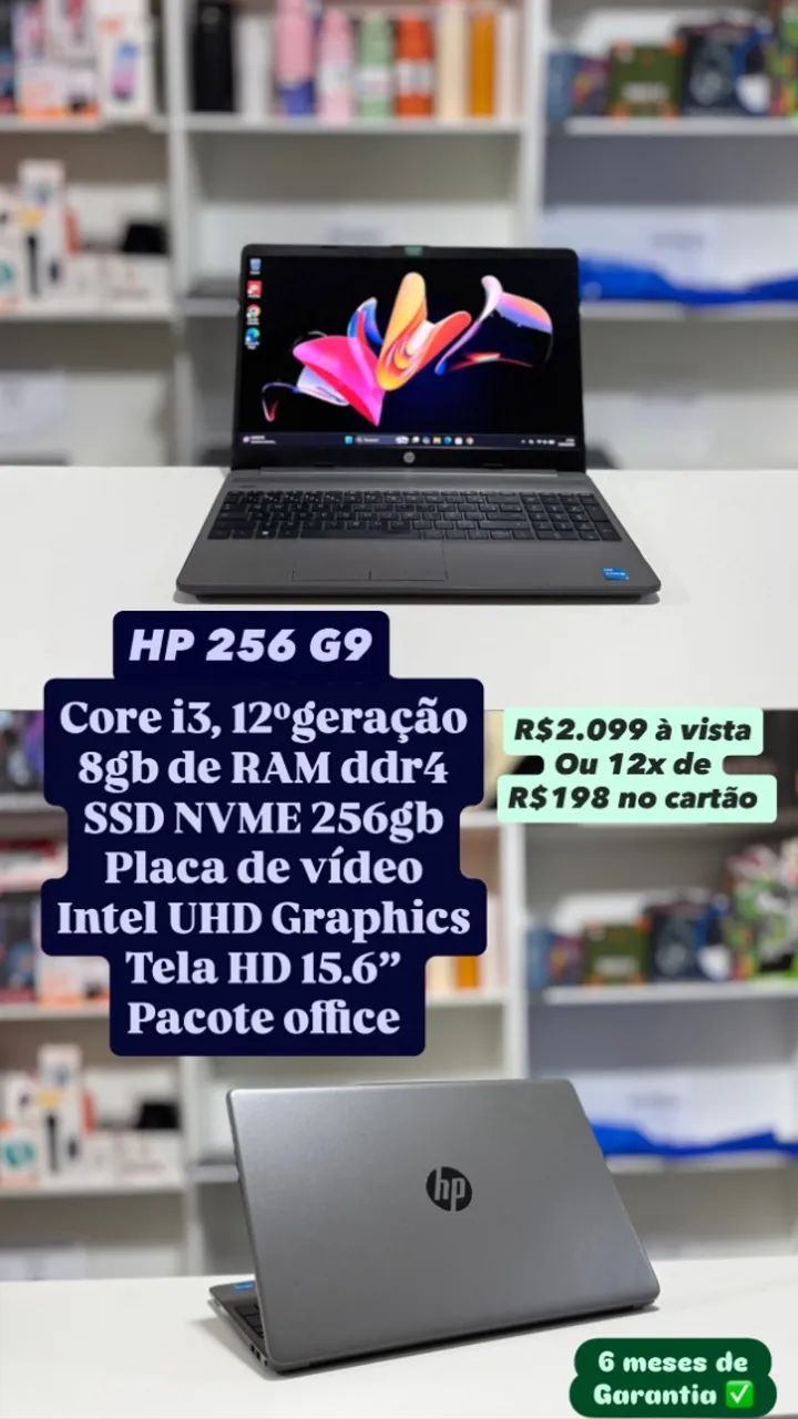 notebooks novos e seminovos