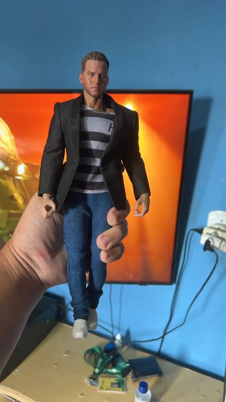 Corpo 1/6 Custom + head Paul walker - Foto 3