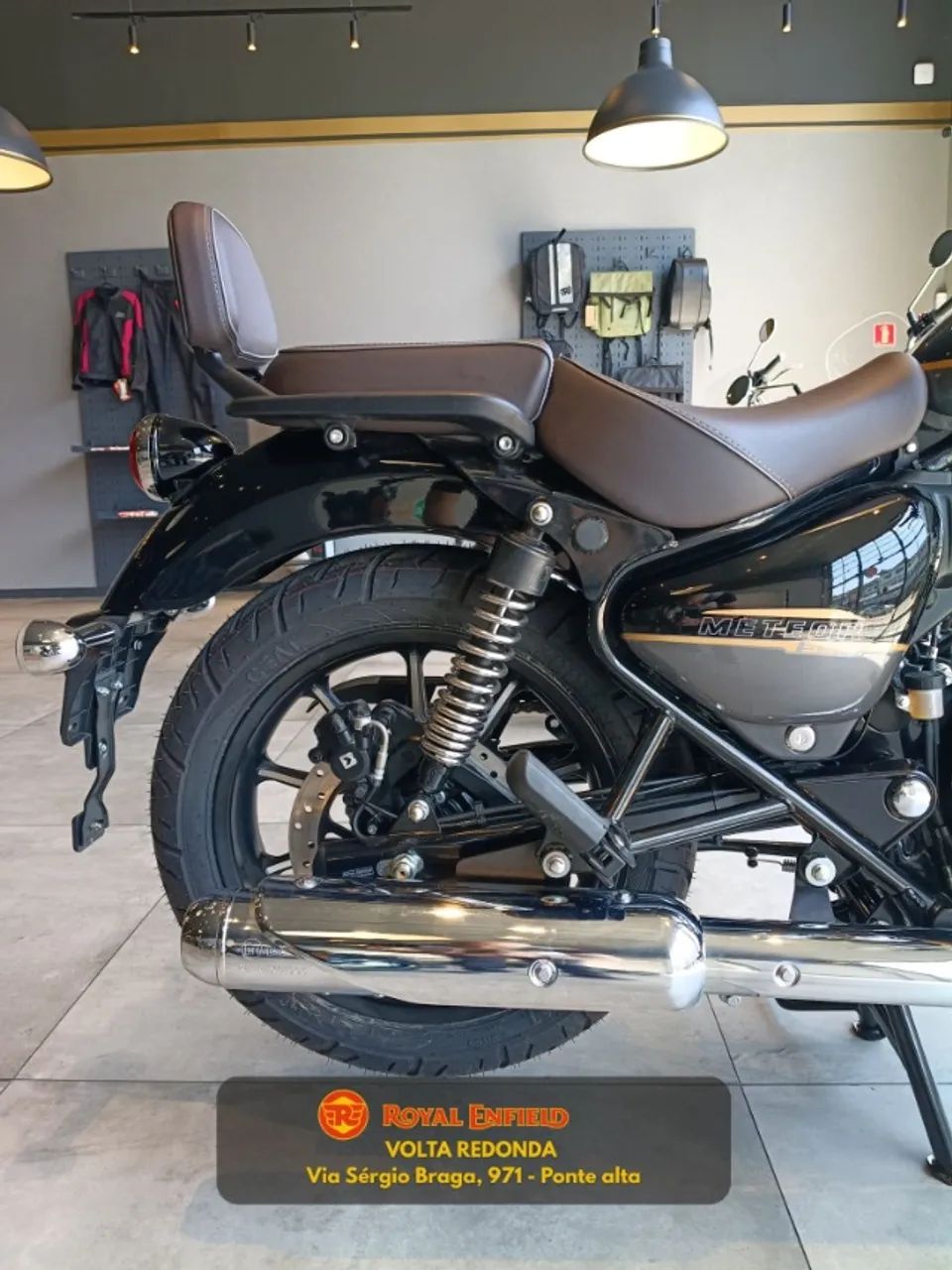 LEONI - R.E. METEOR 350 - SUPERNOVA BLACK - Foto 2
