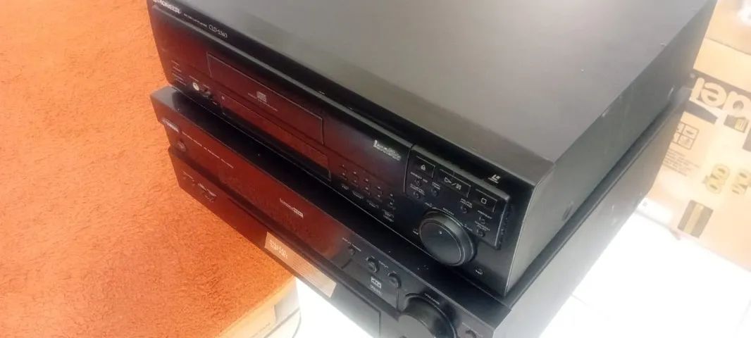 RECEIVER YAMAHA + CLD PIONEER desapego - Foto 3