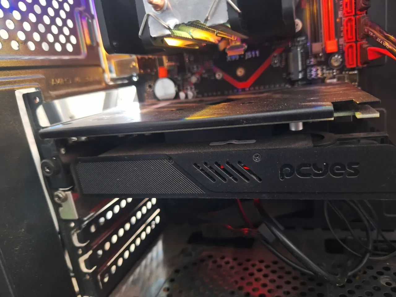Placa de video Rx 550 4gb